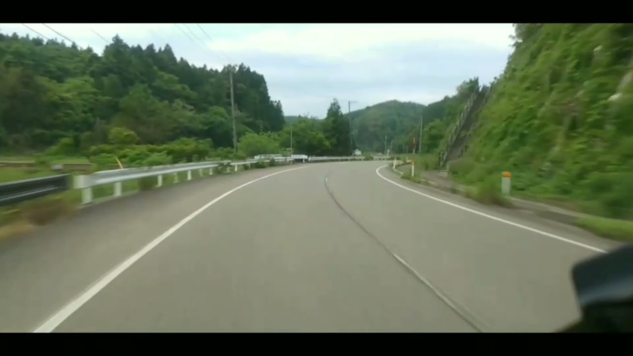 新潟県柏崎市西山町から椎谷岬を走る