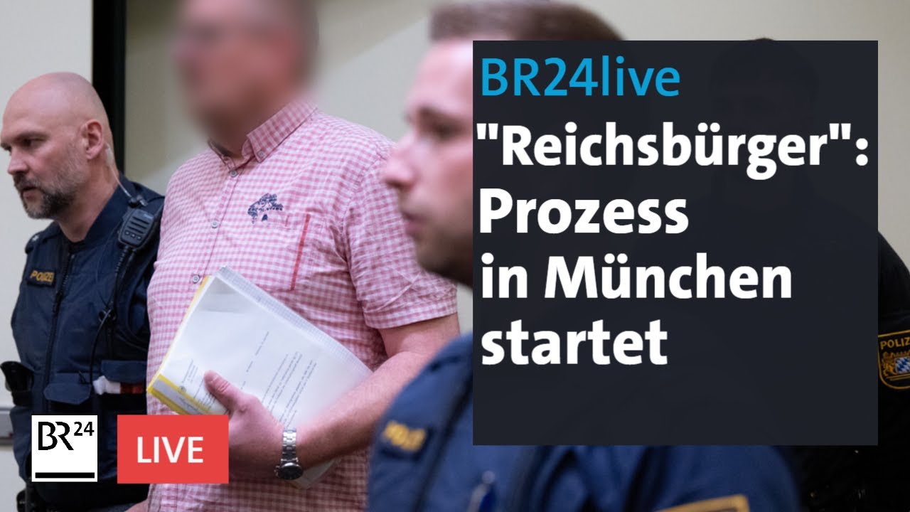 Mutmaßliche "Reichsbürger" um Prinz Reuß: Prozess in München beginnt | BR24live