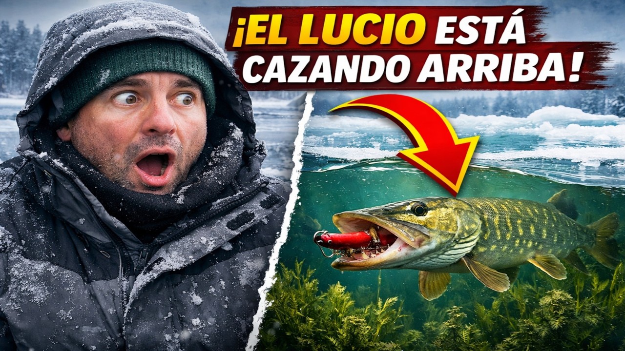 El lucio en invierno te está ENGAÑANDO. La verdad que nadie se atreve a contar.