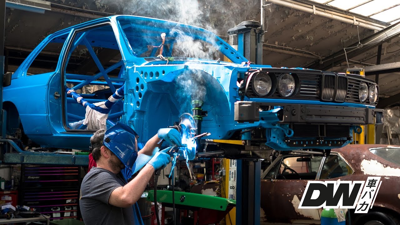 Installing the suspension on my BMW E30 M3 - Track car project Pt 4