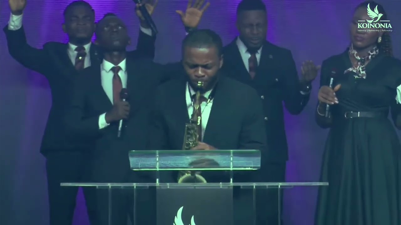 Saxophone Worship Instrumental Live At Koinonia #apostlejoshuaselman