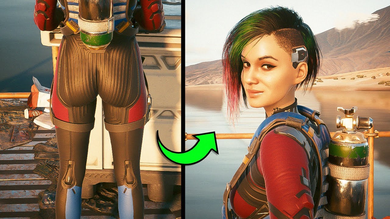 🤨Что будет , если пялиться на Джуди ? - Мифы в Cyberpunk 2077