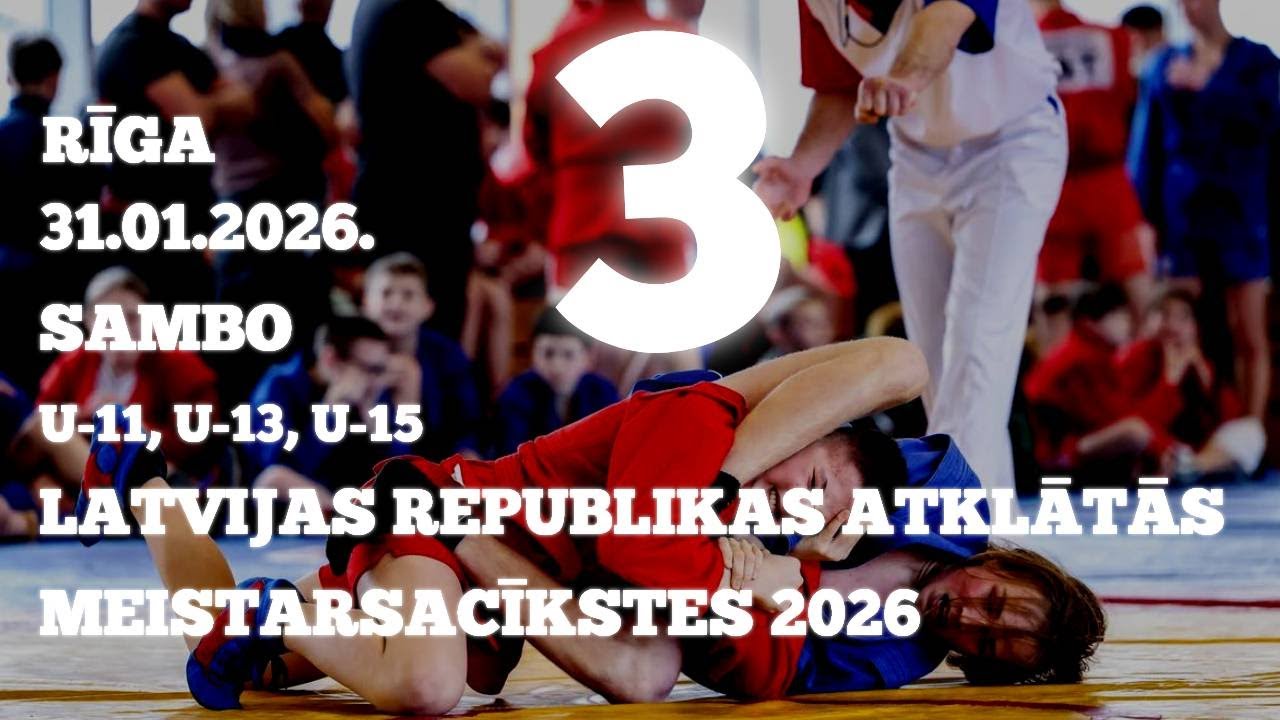 [3] LATVIJAS REPUBLIKAS ATKLĀTĀS MEISTARSACĪKSTES 2026 U11, U13, U15