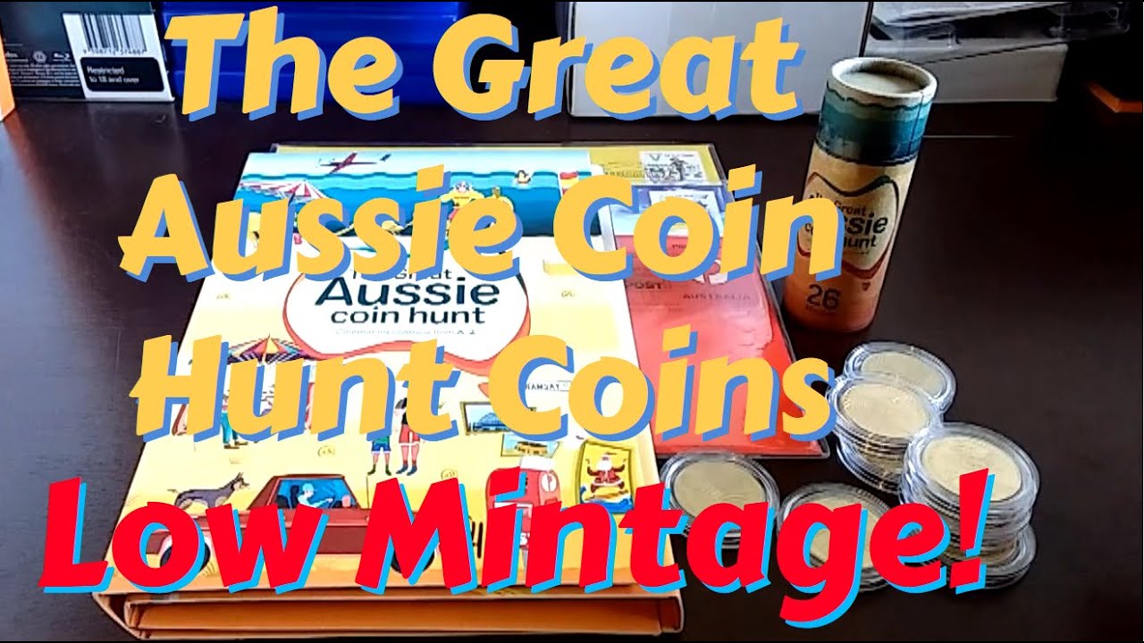 2019 The Great Aussie Coin Hunt $1 Coin - Low Mintage!