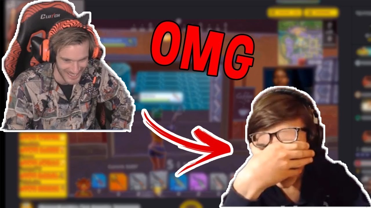 PewDiePie on my stream!