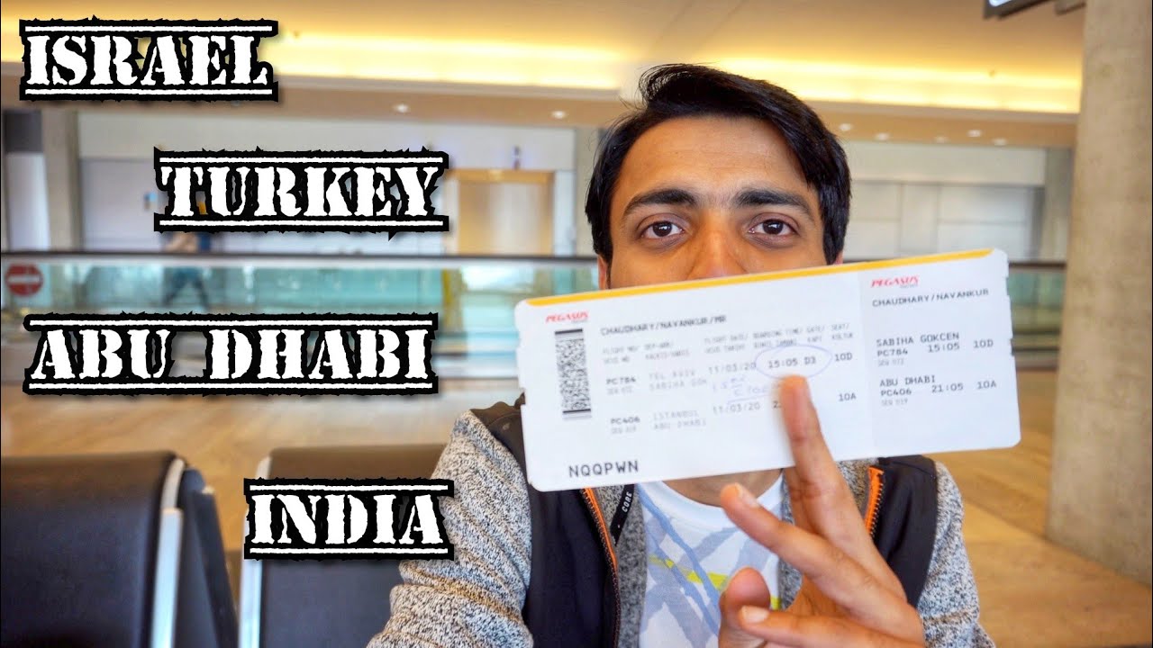 FLYING DURING THE CORONA (Israel to India)