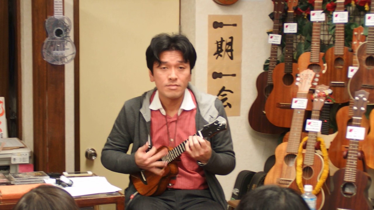 『ヒロマーチ』高橋重人先生 Picking Solo Ukulele Workshop@UKULELE MANIA
