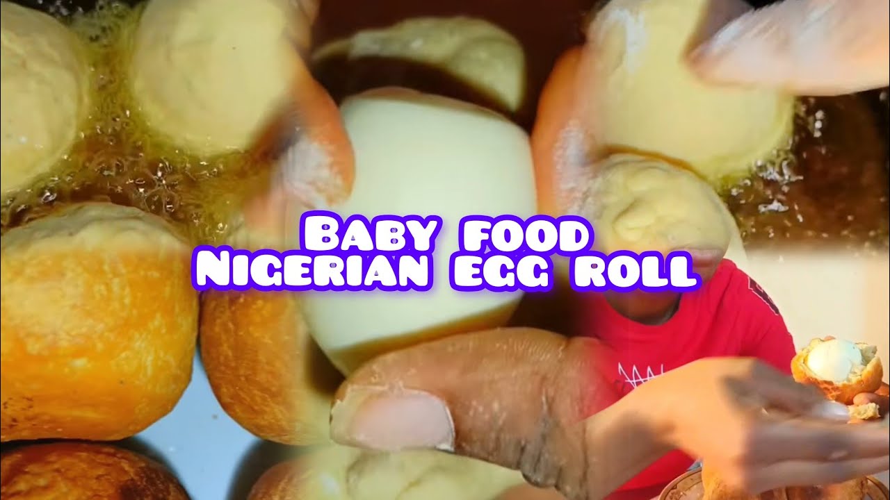 Egg Roll For My Baby And I #babyfood #recipe #babydiet 