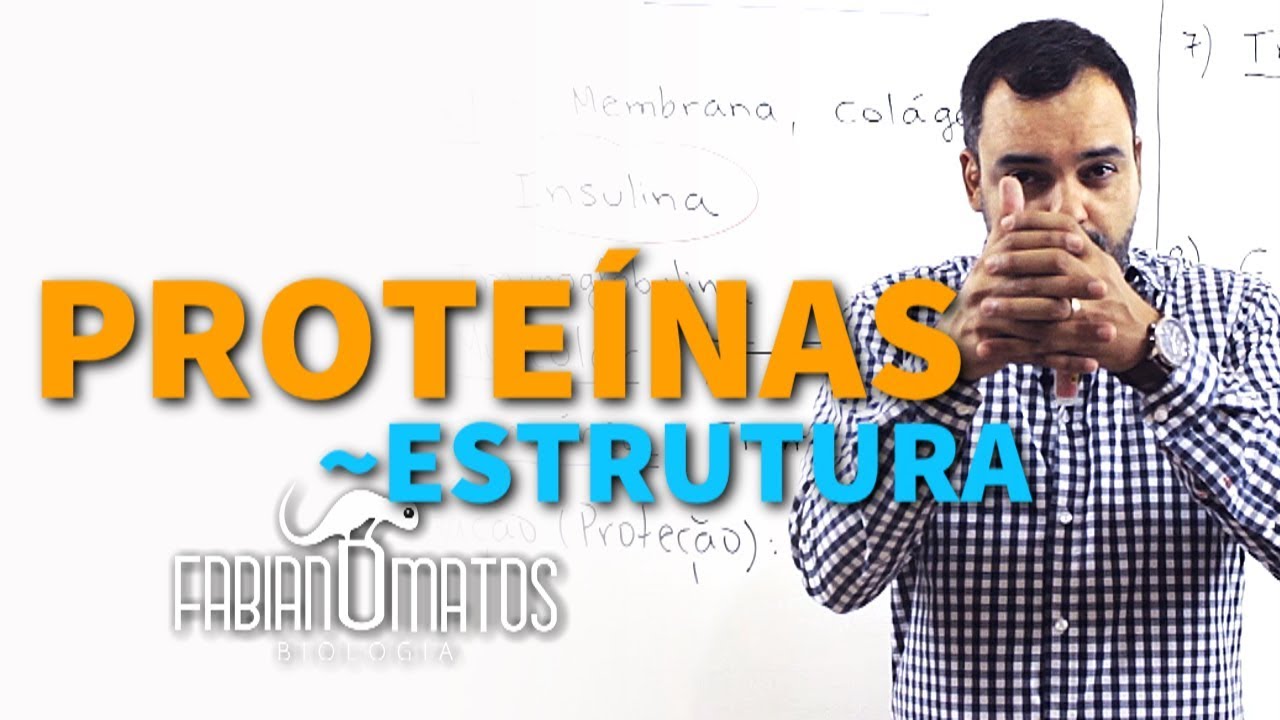 Proteínas - estrutura | Fabiano Matos Biologia