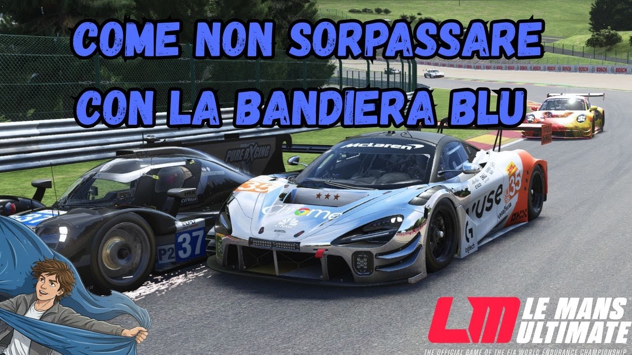 NON SI DOPPIA COSI' . GARA DAILY A SPA  SU LE MANS ULTIMATE