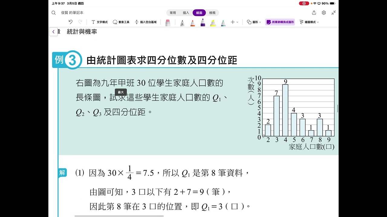 2-1 統計數據的分布 P.54-60