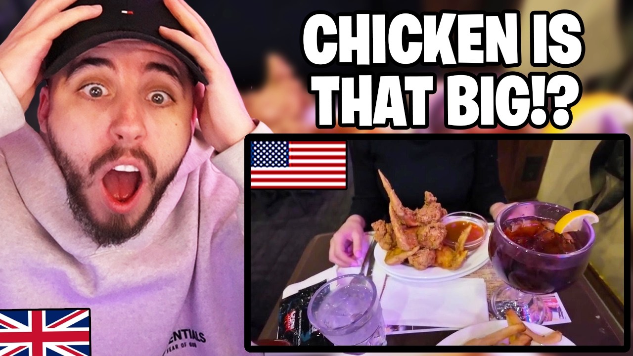 Brit Reacts to European Tries American Fried Chicken for the First Time!