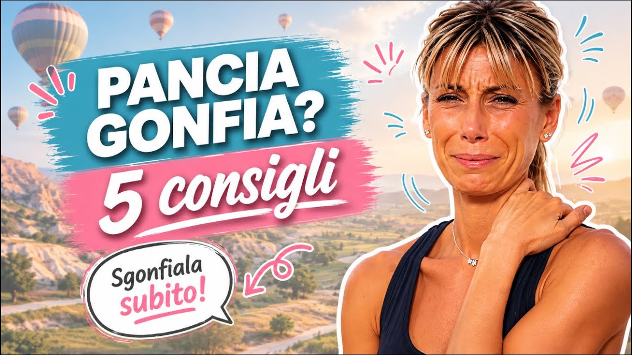 5 COSE che faccio OGNI GIORNO per SGONFIARMI (pancia piatta) | Igiene Naturale