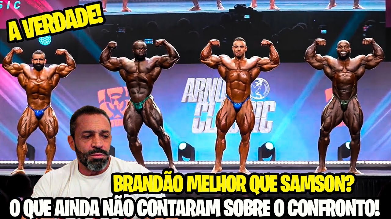 SARDINHA REAGINDO AO CONFRONTO DA OPEN / ARNOLD OHIO 2024