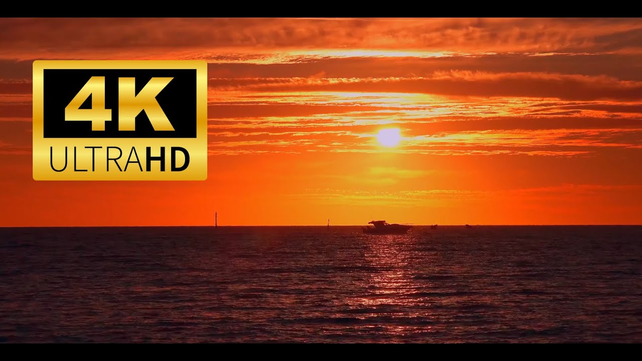 Golden Hour Harmony: A Seaside Meditation (4K)