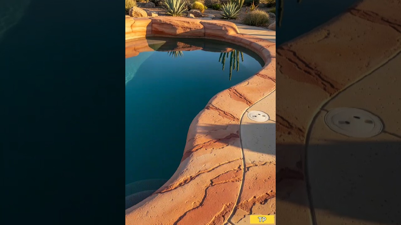 Desert Style Swimming Pool  |
