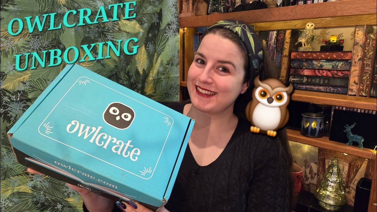 Распаковка Owlcrate в декабре ❄️ИЗМЕНИТЕ ПРОРОЧЕСТВО!❄️ и розыгрыш 2026 года