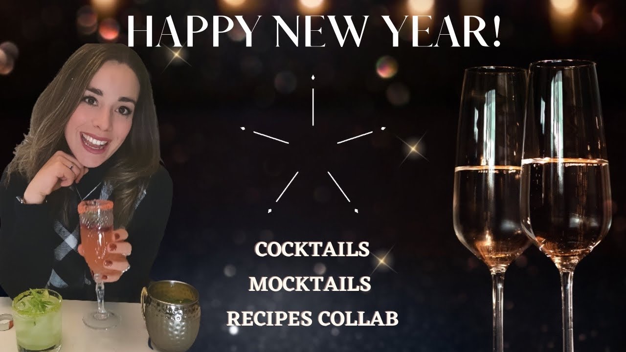 New Years Cocktail Recipe Collab | Jessica Myrose