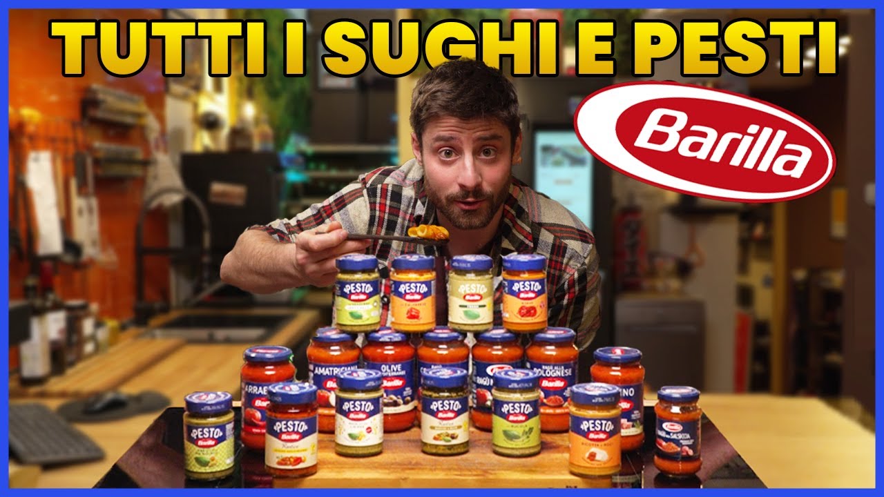 PROVO TUTTI I SUGHI della BARILLA | PRATTQUELLO