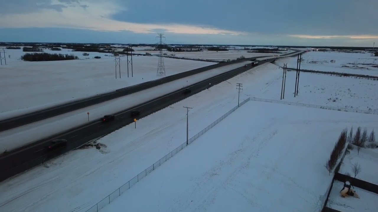 Winter Skies - Saskatoon