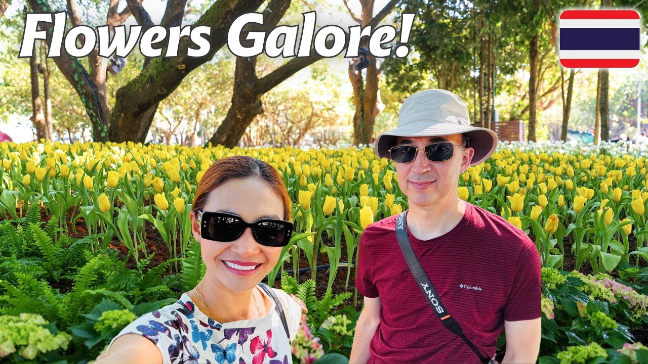 Chiang Rai Flower Festival Thailand 🌸 | Must-See Gardens & Displays
