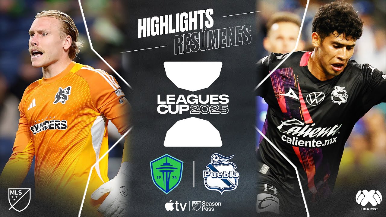 Seattle Sounders FC vs. Club Puebla | Leagues Cup | Full Match Highlights