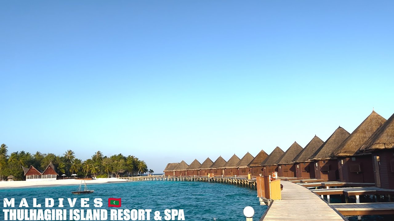 Thulhagiri Island Resort & Spa | Maldives | Relaxation Music & Nature | 4K #travel #maldives
