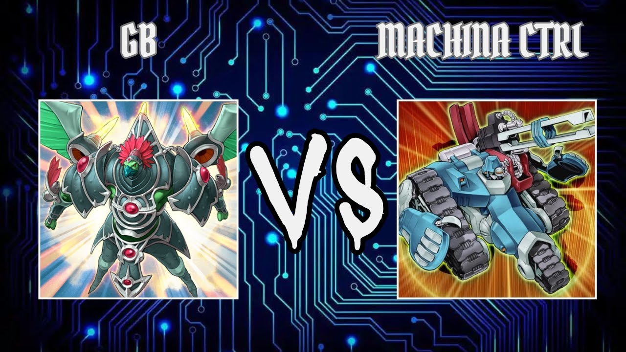 Jhonsonboss(Gladiator Beast) vs Kaibacorp_cfo(Machina Control) | Yugioh Edison Format | Dueling Book