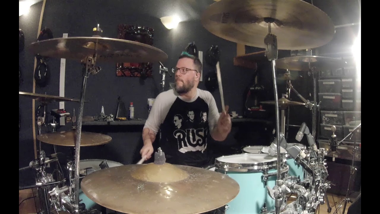 Rush - La Villa Strangiato - (Neil Peart Tribute Drum Cover by Casey Lewis of Belvedere)