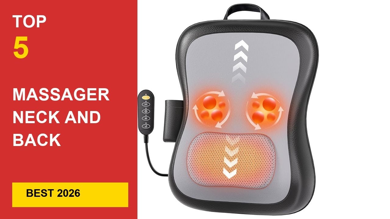 Best Massager Neck And Back Pillow in 2026 - Expert Reviews in 2026