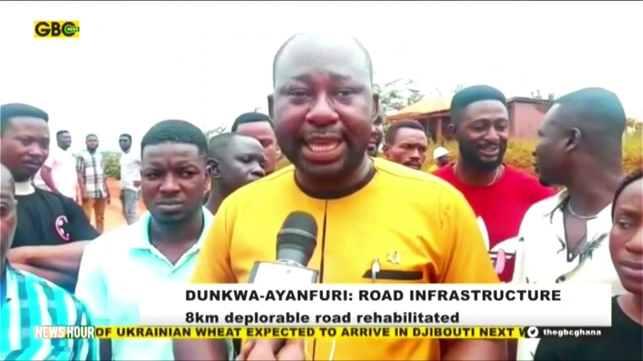 Dunkwa-Ayanfuri road infrastructure: 8km deplorable road rehabilitated