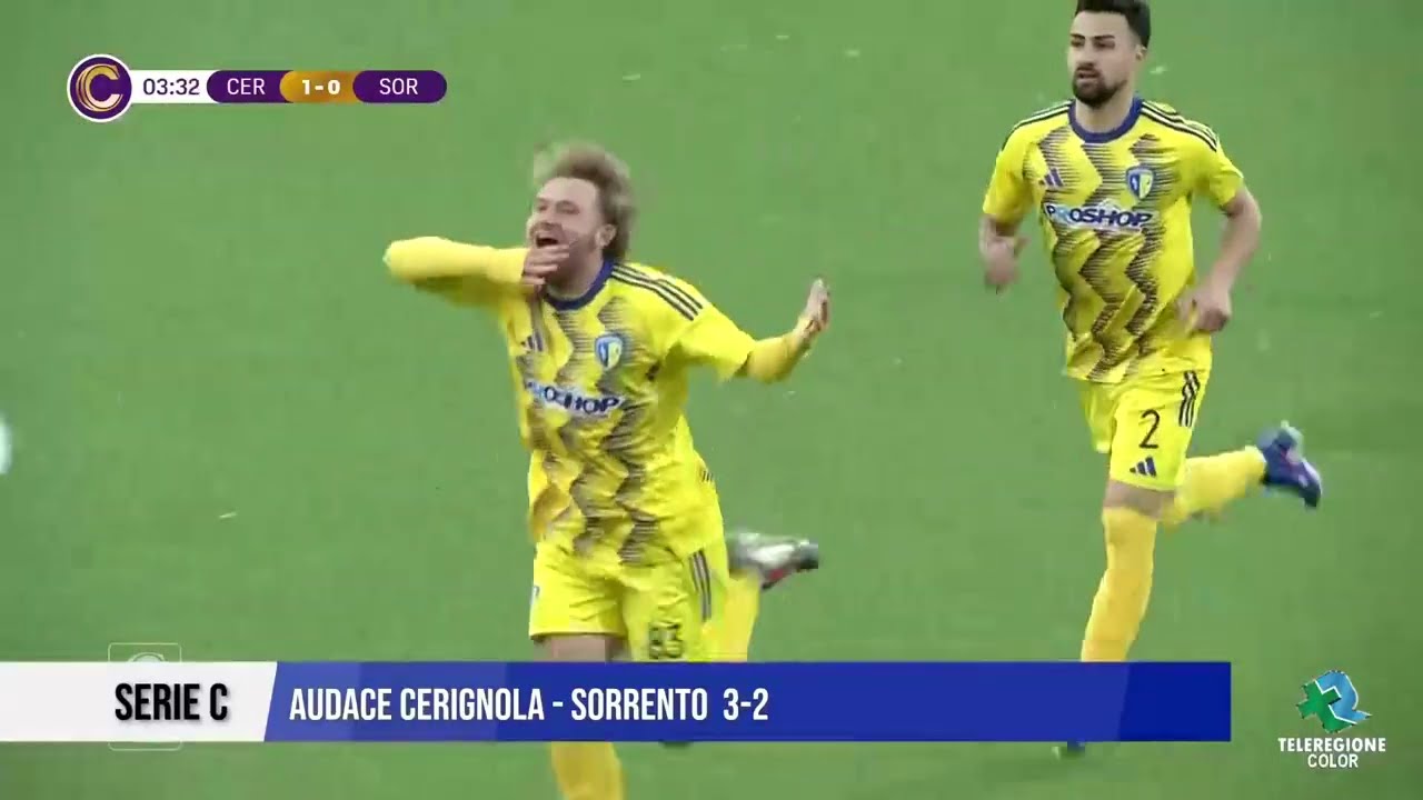 15 MARZO 2026 SERIE C - AUDACE CERIGNOLA - SORRENTO 3-2