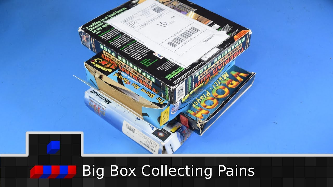 Big Box PC Game Collecting/Shipping Pains