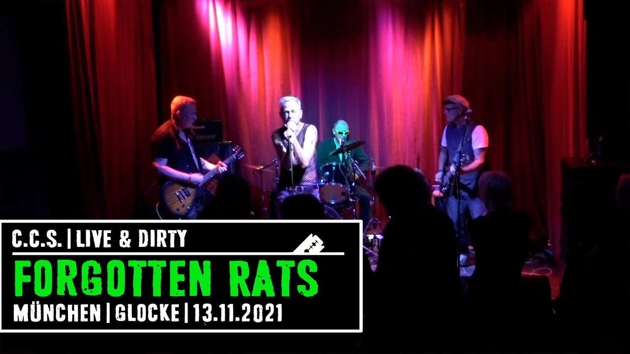 Forgotten Rats - Punk - Live - München - Glocke - 13.11.2021
