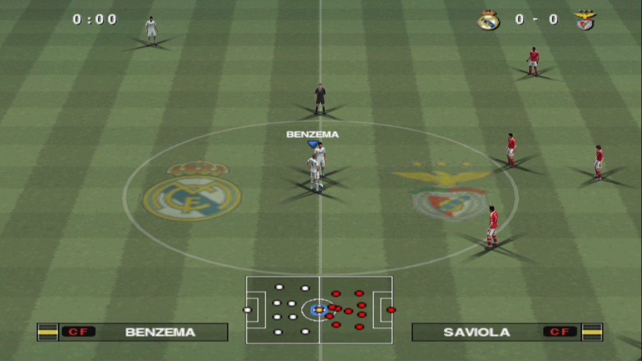 PES 2013 - Real Madrid vs Benfica PS2