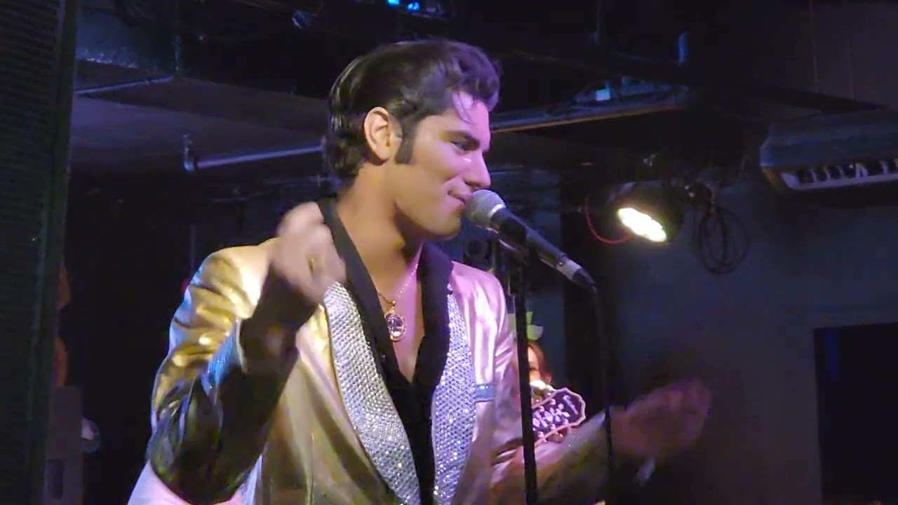 Emilio Santoro as Elvis - Blue Moon Of Kentucky 