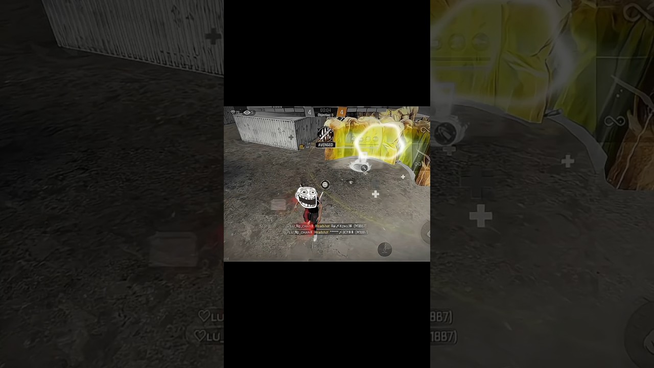 Impossible 💯🔥 1 v 3 #freefire #clutch #ff #lensgamer #gamelens #fypシ゚