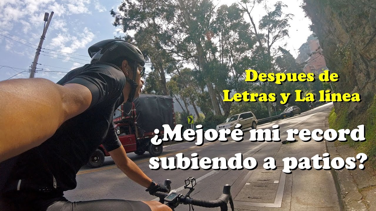 Subir PATIOS luego de hacer LETRAS y LA LINEA. ¿Mejoré en la subida? ¿Pude mejorar mi récord?