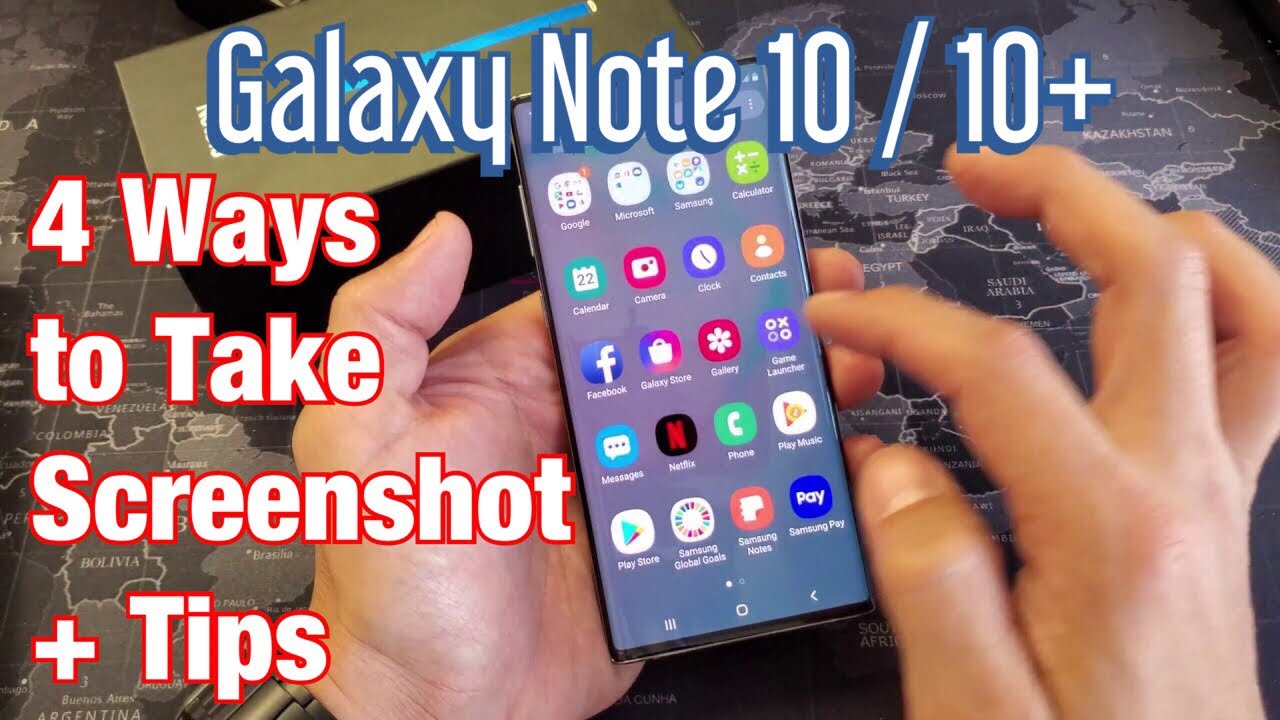 Galaxy Note 10 / 10+: как сделать скриншот (4 способа + советы)