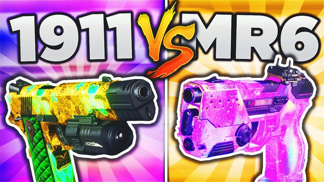 1911 vs MR6! (BO3 DLC WEAPON FACE OFF) BLACK OPS 3 DLC WEAPON SUPPLY DROP OPENING!