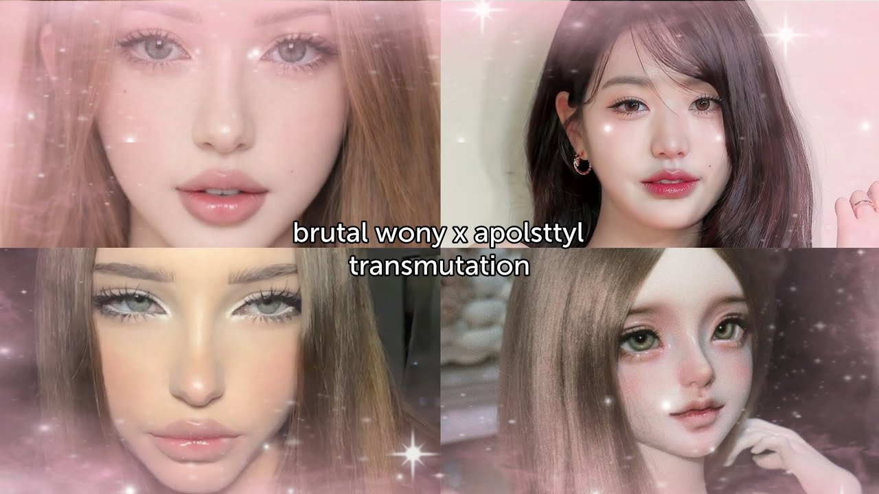 #BRUTAL Wonyoung x Apolsttyl facial transmutation 💒 ೀ
