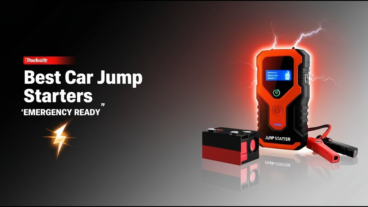 5 Best Car Battery Jump Starters in 2026 – Reliable & Portable