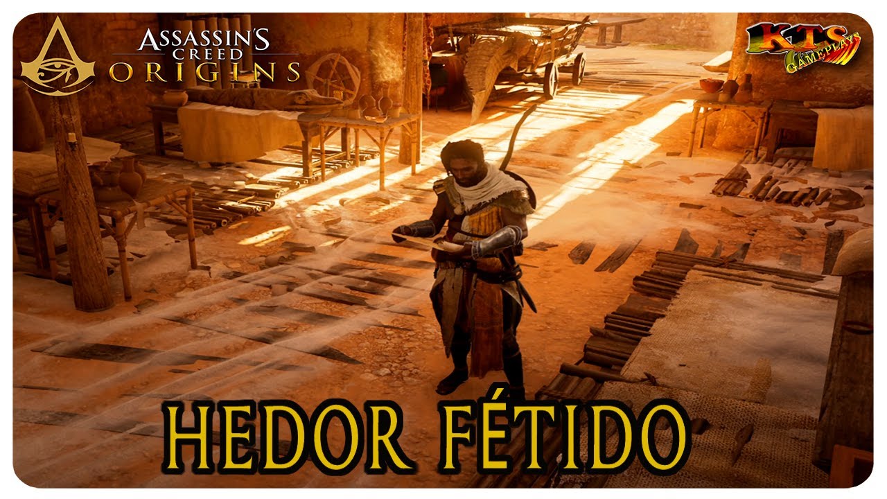 ASSASSIN&acute;S CREED ORIGINS. | #45: HEDOR F&Eacute;TIDO. [MISI&Oacute;N SECUNDARIA]