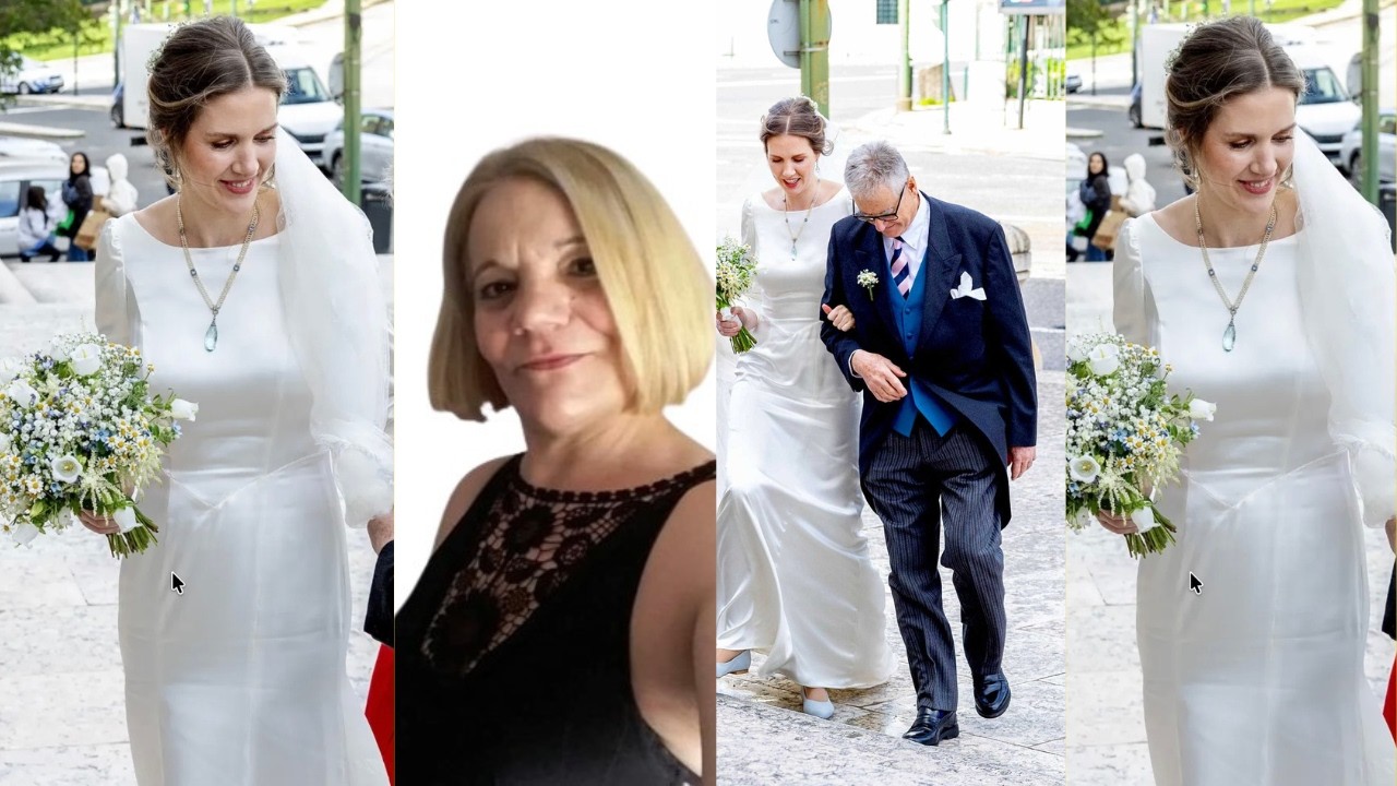 Princesa Leopoldina do Liechtenstein casou-se em Lisboa.