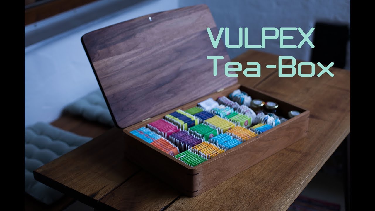 VULPEX HANDMADE PASSION - Tea Box / Holzbox / Carpentry / Woodwork /  DIY