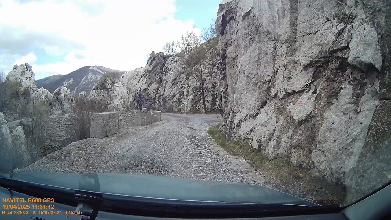 Dabarska cesta - the best road of Croatia