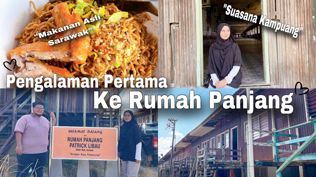 Mencabar Gilaaa Memasuki Rumah Panjang di Miri| Miri Vlog pt. 3