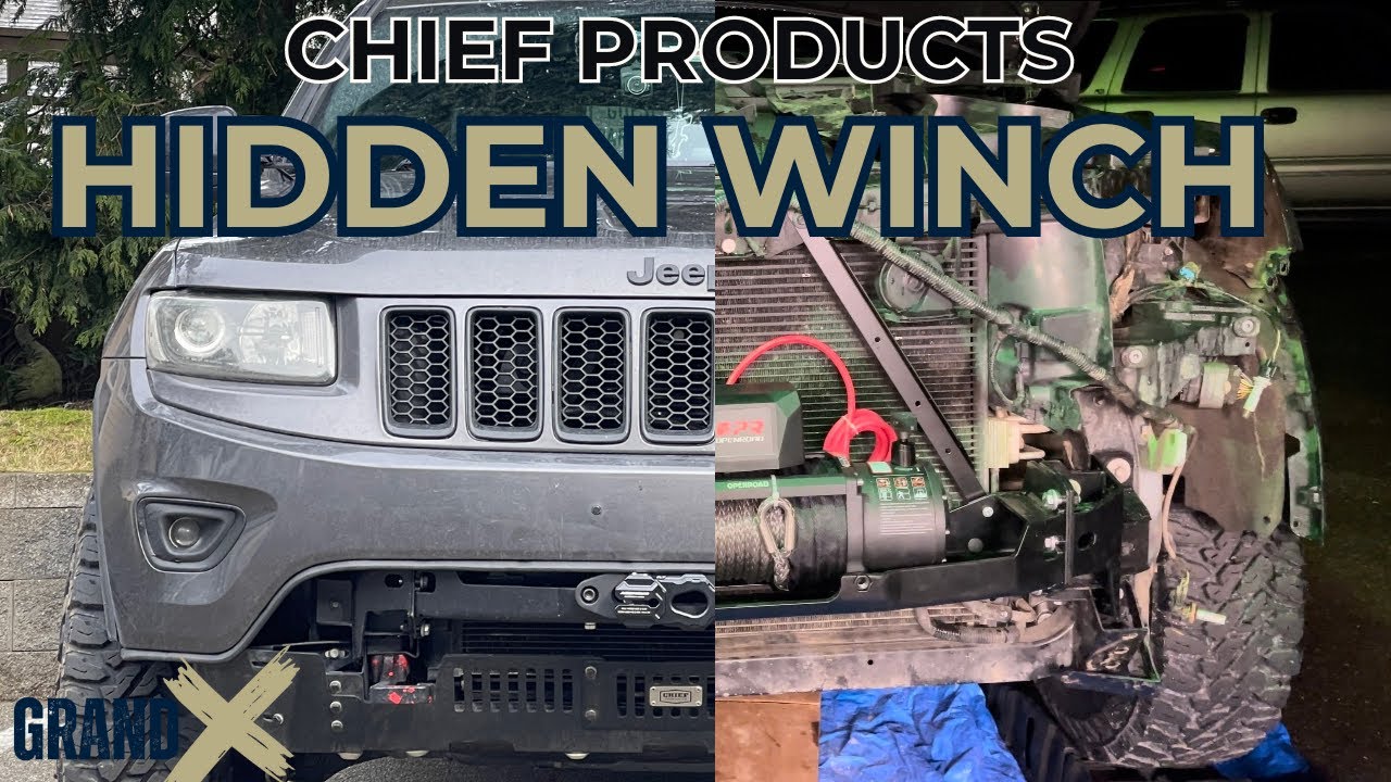 Jeep Grand Cherokee Hidden Winch Mount/Chief Products