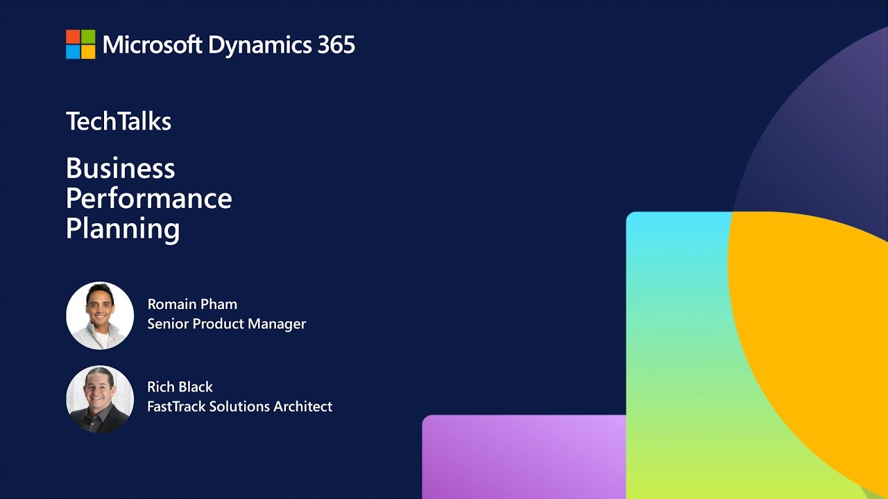 Планирование эффективности бизнеса | FastTrack TechTalk | Dynamics 365