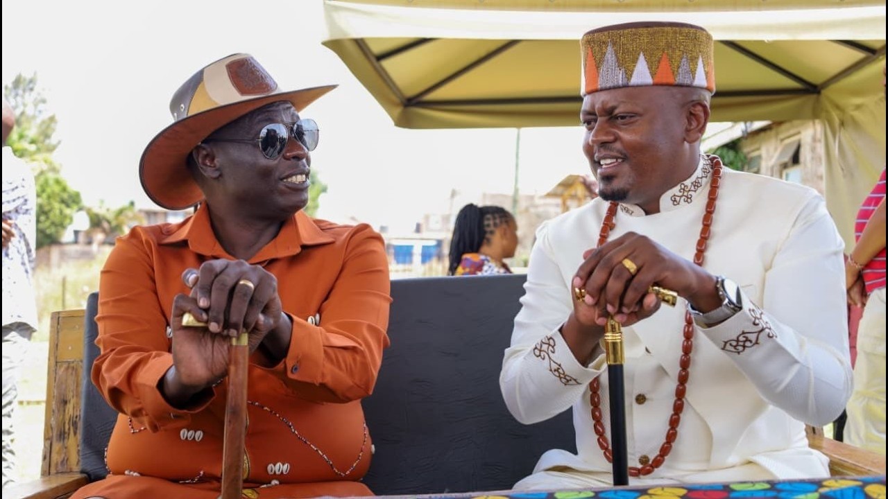LIVE: Gachagua and Troops Attends Aloise Kinyanjui Dowry Presentation in Kingajo!